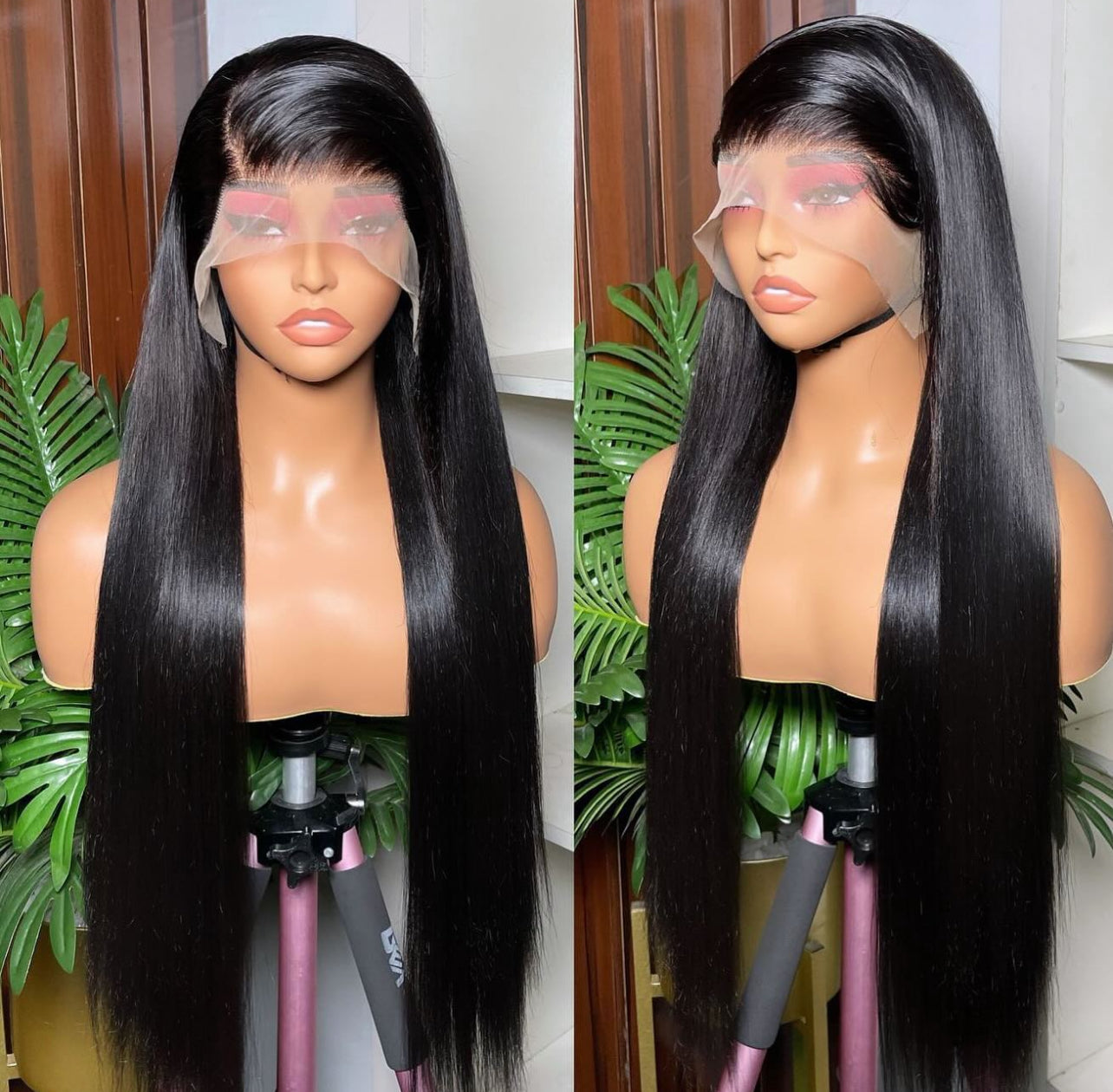 13x4 Straight Chinese Raw Lace Frontal Wigs