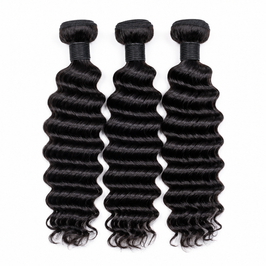 Brazilian Remy Deep Wave Bundles