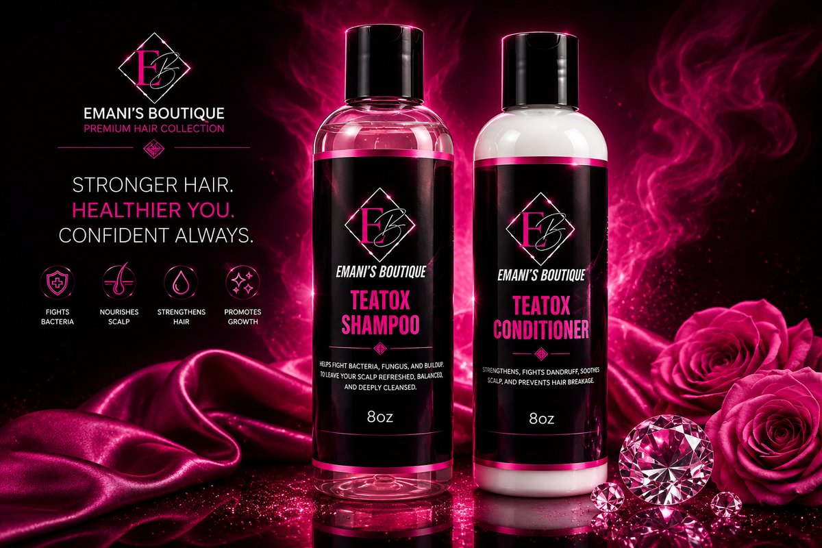 Detox shampoo and conditioner