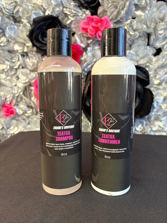 Detox shampoo and conditioner