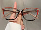 Clear lens eyeglasses