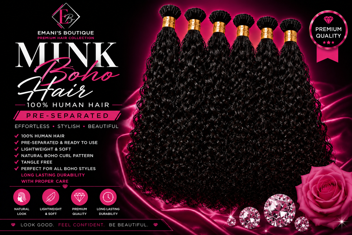 Mink Boho Hair Deep Wave